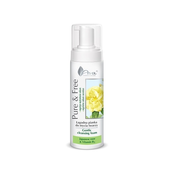 Ava Pure&Free Łagodna Pianka do Mycia Twarzy 150ml cena 25,20zł