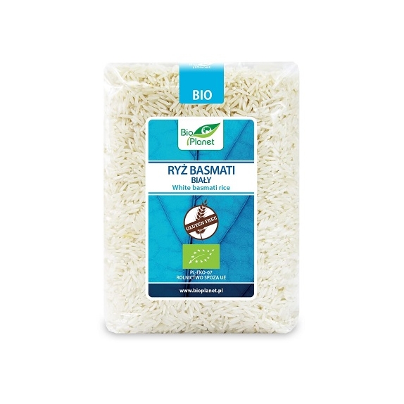 Ryż basmati biały 1 kg BIO BioPlanet cena 18,65zł