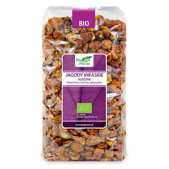 Jagody inkaskie suszone 1 kg BIO Bio Planet  cena 82,95zł