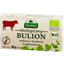 Bulion wołowy kostki 66 g Eko-wital