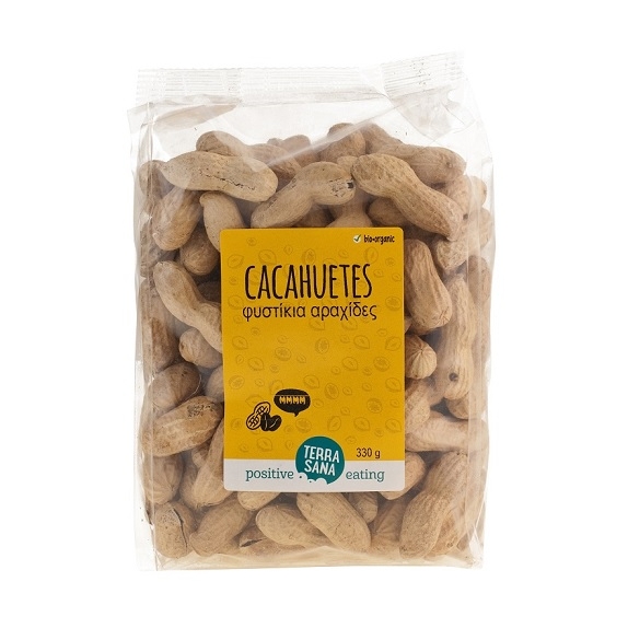 Orzeszki ziemne prażone w łupinach 330 g BIO Terrasana cena 15,99zł