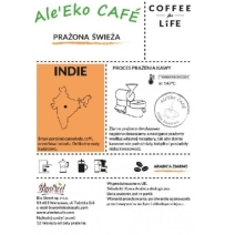 Ale'Eko CAFÉ kawa ziarnista Indie 500 g Coffee for Life
