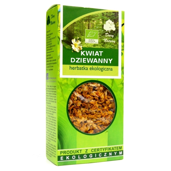 Dziewanna kwiat 25 g BIO Dary Natury cena €1,92