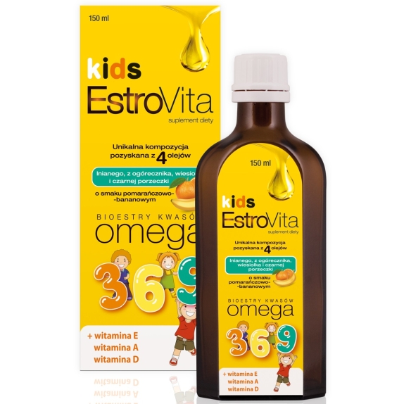 EstroVita Kids Pomarańcza Banan 150 ml cena 72,00zł