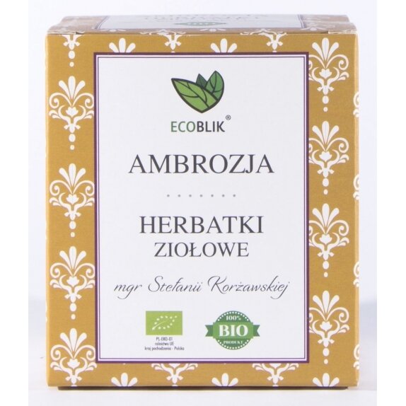 EcoBlik Herbatka Ambrozja BIO 20 x 2 g cena 8,79zł