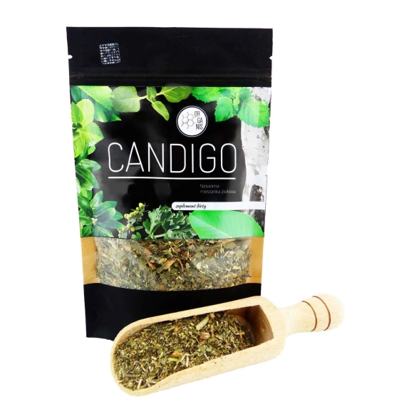 Organis CANDIGO 100g naturalna mieszanka ziołowa cena 12,93$
