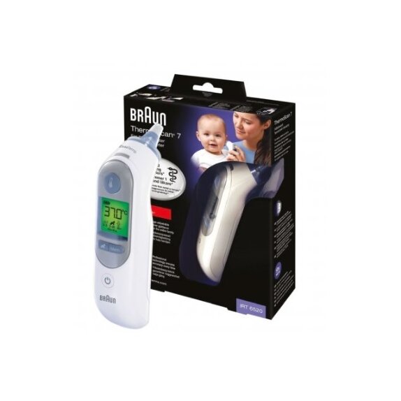 Termometr elektroniczny do ucha Thermoscan 7 Braun IRT6520 1 sztuka cena 269,00zł