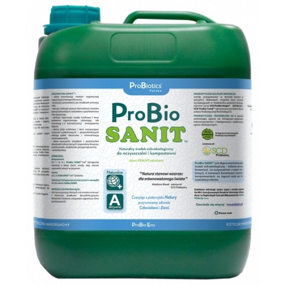 Probiotics ProBio sanit 10 L cena 226,50zł