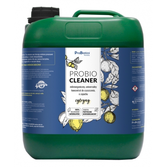 Probiotics ProBio Cleaner (cytrynowy zapach) 5 litrów cena 84,37$