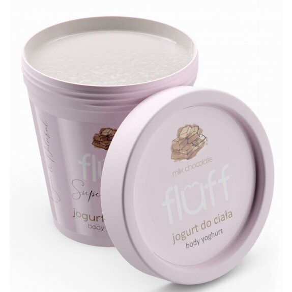 Fluff Jogurt do ciała czekolada mleczna 180 ml cena €3,85