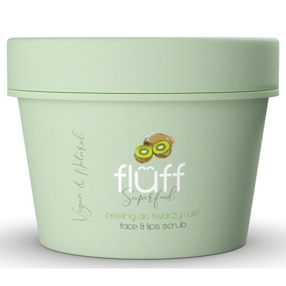 Fluff Peeling do twarzy i ust kiwi 80 g cena 27,90zł