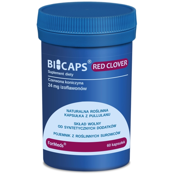 Bicaps Red Clover 60 kapsułek Formeds cena 41,49zł