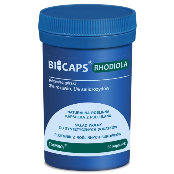 Formeds Bicaps Rhodiola 60 kapsułek cena €18,12