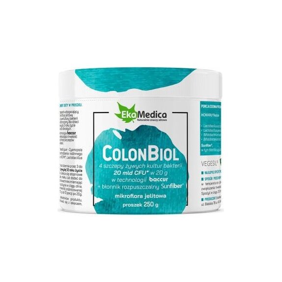 ColonBiol proszek 250g EkaMedica cena 46,99zł