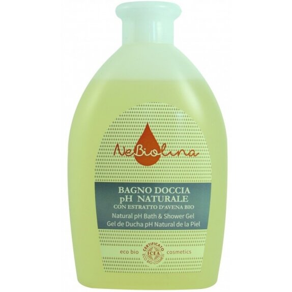 Żel do mycia i kąpieli o naturalnym pH certyfikowany 500 ml NeBiolina cena 7,29$