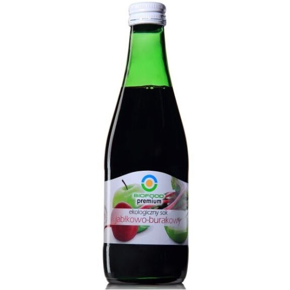 Sok jabłko-burak 300 ml Bio Food cena 6,85zł