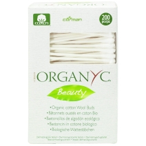 Organ(y)c Patyczki Kosmetyczne 200 sztuk+ Organ(y)c pakiet do higieny intymnej GRATIS cena 10,70zł