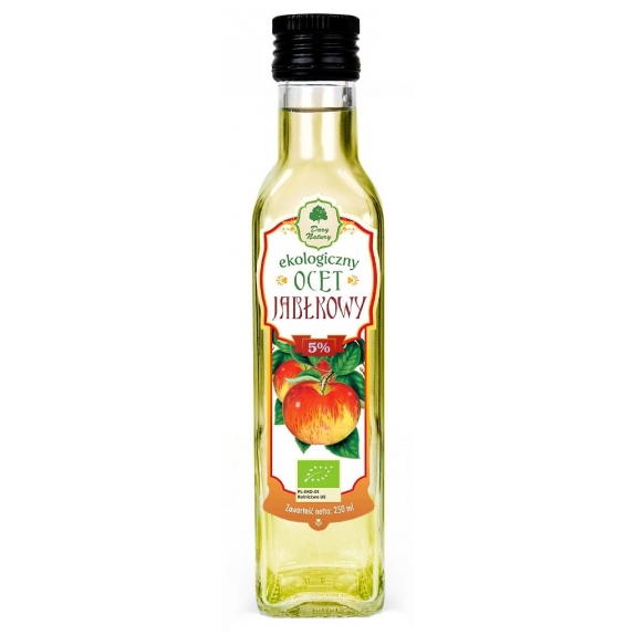 Ocet jabłkowy 5% 250 ml BIO Dary Natury cena 9,65zł