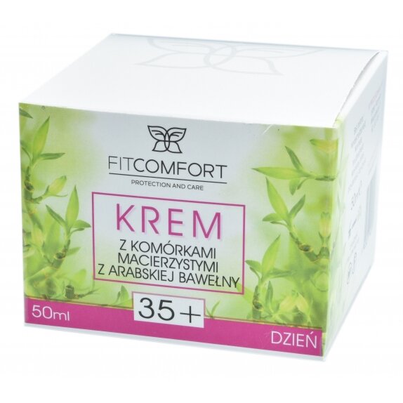 Fitcomfort Krem na dzień 35 + z komórkami macierzystymi z arabskiej bawełny 50 ml cena 49,90zł