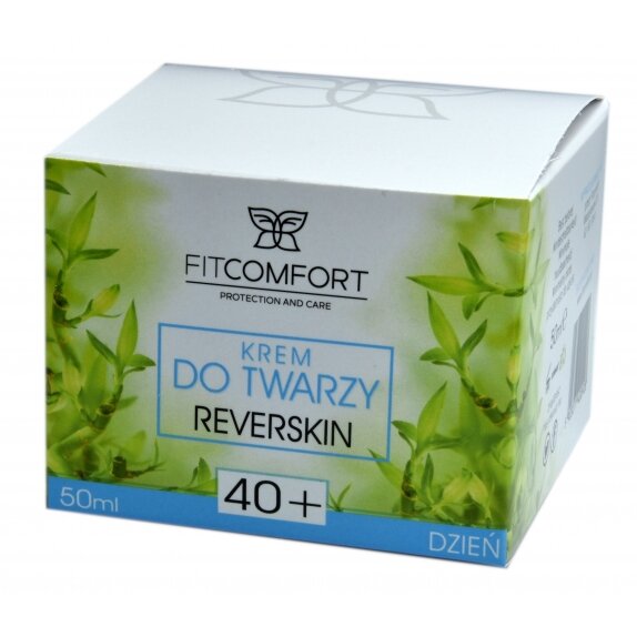 Fitcomfort Krem do twarzy reverskin 40+ na dzień 50 ml cena 49,90zł