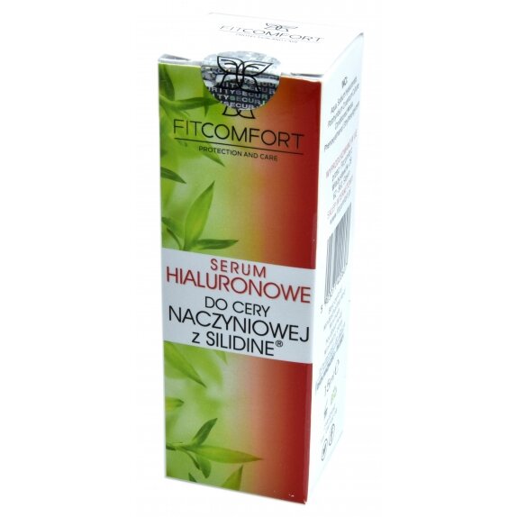 Fitcomfort Serum hialuronowe do cery naczyniowej z silidine 15 ml cena 37,50zł