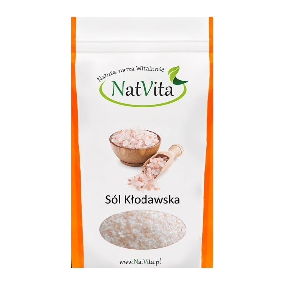 Sól Kłodawska miałka 1,3 kg Natvita cena 7,90zł