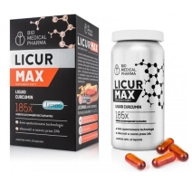 LICUR MAX 60 kapsułek - Kurkumina Kurkuma Turmeric Bio Medical Pharma