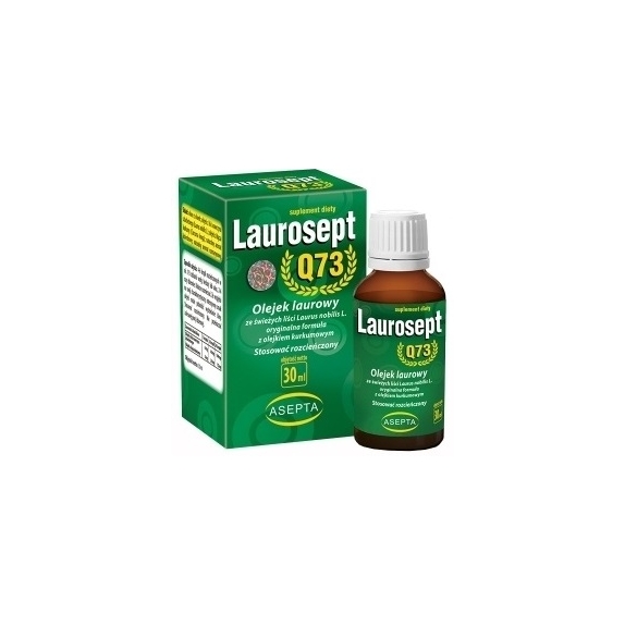 Laurosept Q73 30 ml Asepta cena 45,99zł