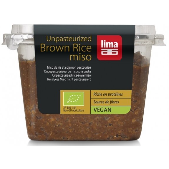 Miso pasta sojowa z ryżem brązowym BIO 300 g Lima cena 28,90zł