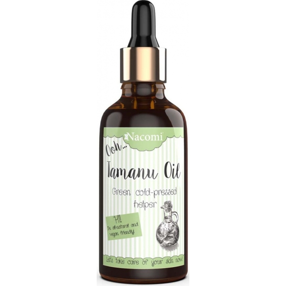 Nacomi olej tamanu ECO 50 ml z pipetą + próbka w kształcie serca GRATIS cena 30,90zł