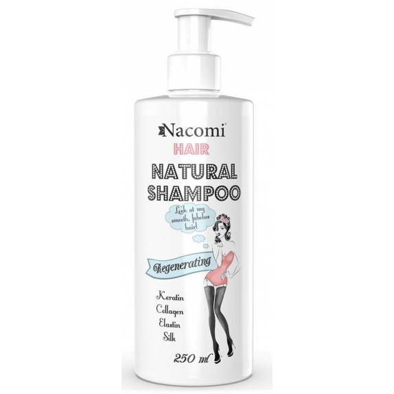 Nacomi szampon odżywczo-regenerujący 250 ml cena 23,45zł