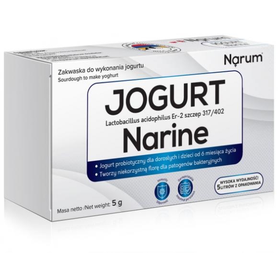 Narum Jogurt Narine 5 g cena 39,90zł