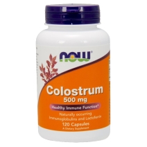 Colostrum 500 mg 120 kapsułek Now Foods