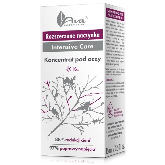 Ava Rozszerzone naczynka Koncentrat pod oczy 15 ml cena 27,30zł