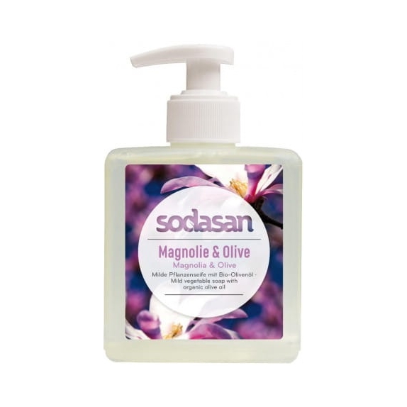 Sodasan mydło w płynie magnolia oliwka 300 ml cena 22,00zł