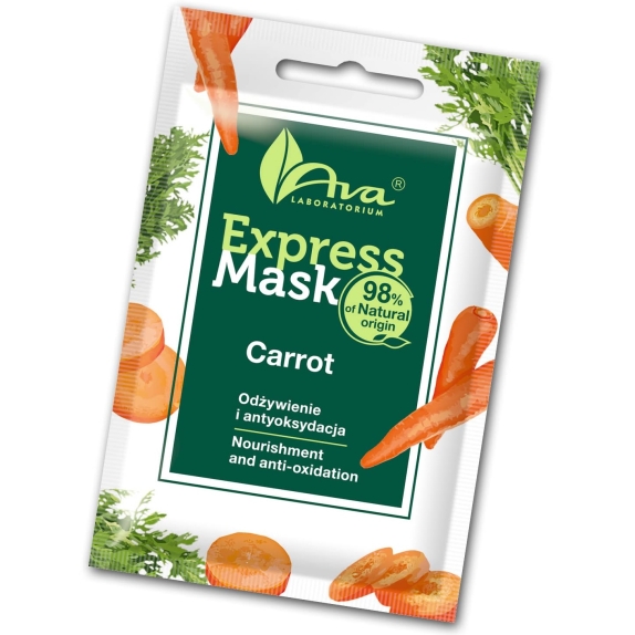Ava Express Mask Carrot 7 ml x 4 sztuki PROMOCJA! cena 12,95zł