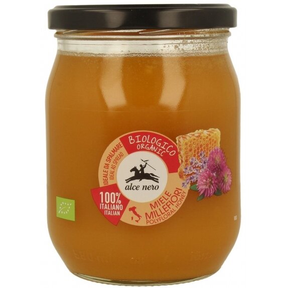 Miód nektarowy wielokwiatowy 700 g BIO Alce Nero cena 52,55zł