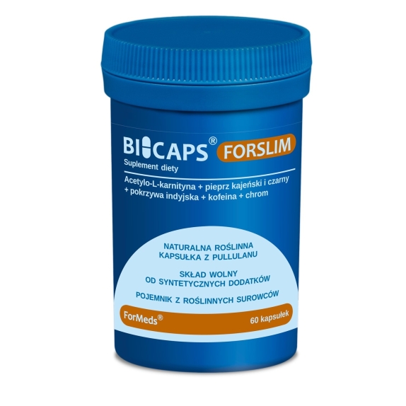 Bicaps Forslim 60 kapsułek Formeds cena 80,79zł