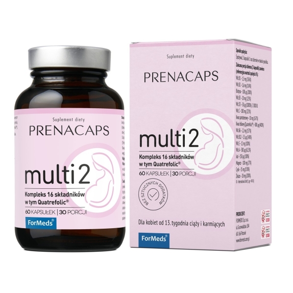 Prenacaps Multi 2 - 60 kapsułek Formeds cena 62,99zł