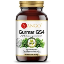 Gurmar GS4® - 75% kwasów gymnemowych - 60 kapsułek Yango