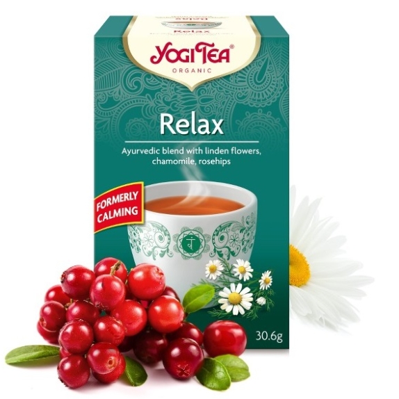 Herbata relaksująca 17 saszetek x 1,8g BIO Yogi Tea WRZEŚNIOWA PROMOCJA! cena 10,95zł