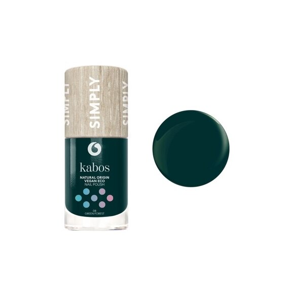 Lakier do paznokci 08 Green Forest Eco 10 ml Kabos cena €3,96