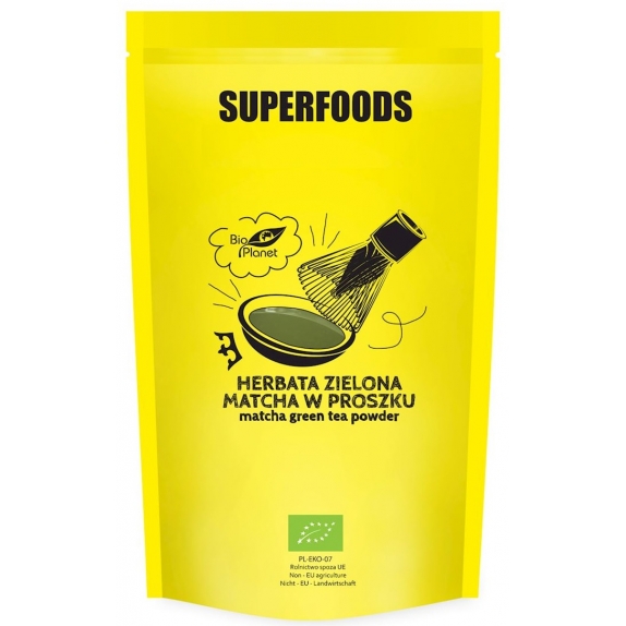 Herbata zielona matcha w proszku 500 g BIO Bio Planet  cena 77,95zł