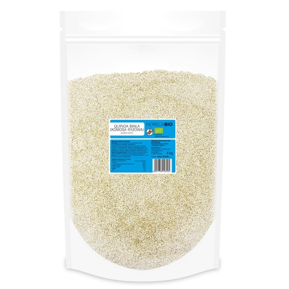 Quinoa biała (komosa ryżowa) bezglutenowa 4 kg BIO Horeca cena 108,39zł