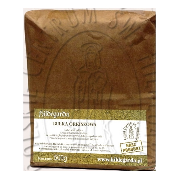 Hildegarda bułka tarta orkiszowa 500 g cena 3,37$