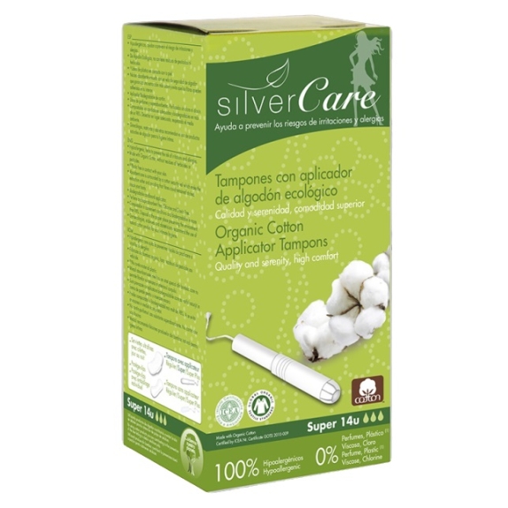 Masmi Silver Care tampony super z aplikatorem 14 sztuk ECO cena 3,42$