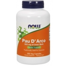 Pau D' Arco 500mg 250 kapsułek NOW Foods