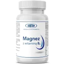 Jantar Magnez z witaminą B6 90 kapsułek cena 17,20zł