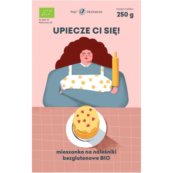 Mieszanka na naleśniki bezglutenowe 250 g BIO Pięć Przemian cena €2,63