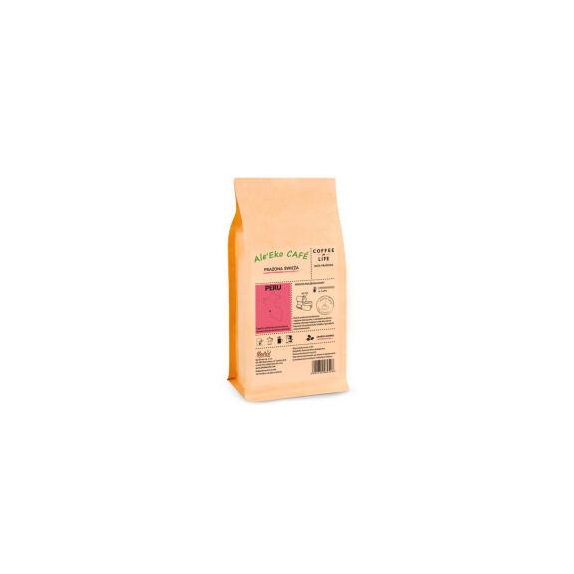 Ale'Eko CAFÉ  Kawa ziarnista Peru 250 g Coffee for Life cena 12,39$